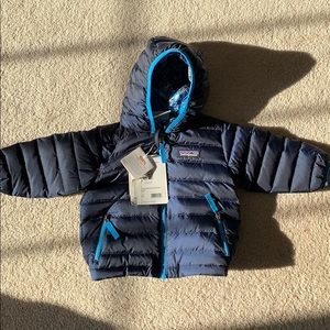 New with tags boys Patagonia down jacket 6-12m